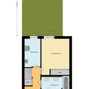 Harderwijk – Pasenstraat 7 – Plattegrond 5
